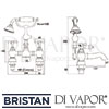 Bristan Trinity Bath Shower Mixer Dimensions